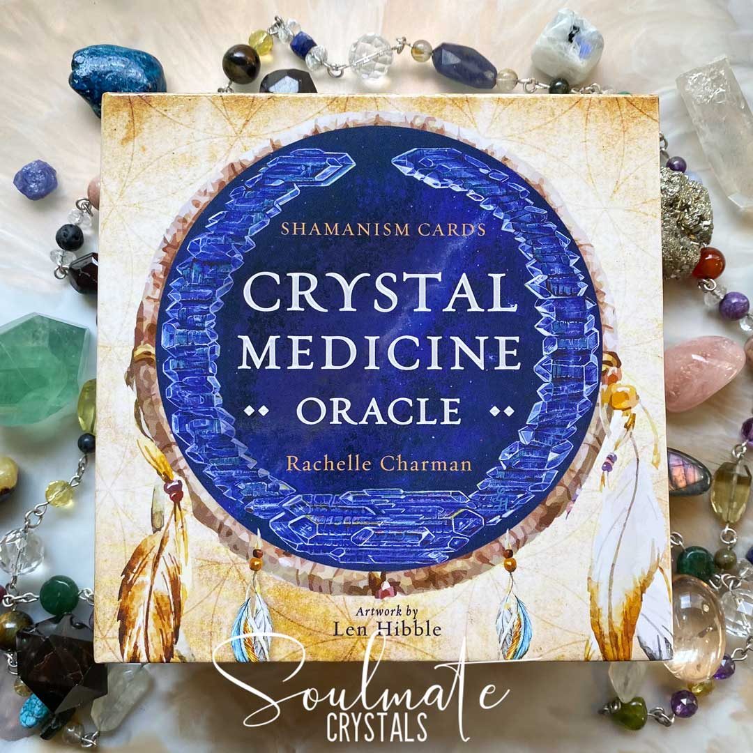 Soulmate  Crystals Oracle Cards Crystal Medicine Oracle Rachelle Charman, Divination, Shamanism Cards, Shamanic Journeying, Oracle Card Deck